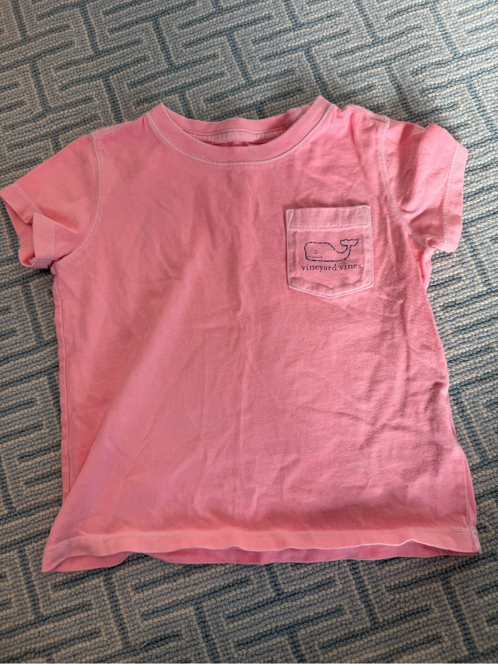 Vineyard Vines coral Pocket Tee